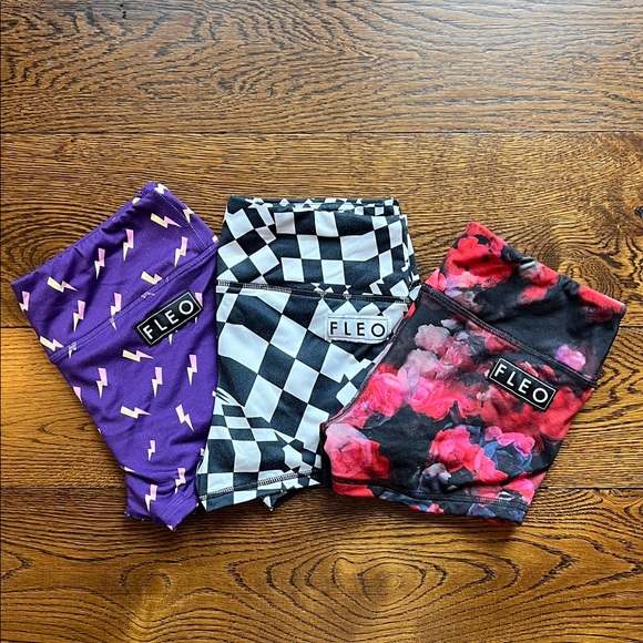 Fleo Pants - FLEO OG Low Rise Patterned Shorts Bundle